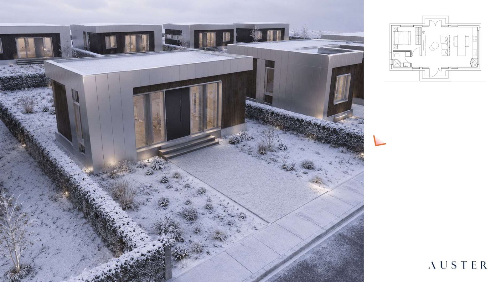 A1-1 — plantas — vivienda industrializada AUSTER, vista 2