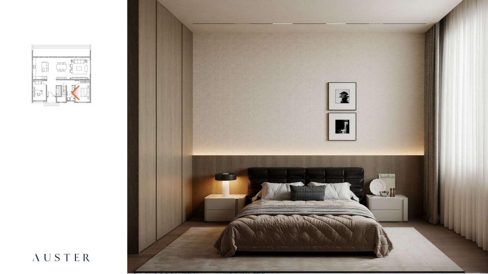 B2 — interiores — vivienda industrializada AUSTER, vista 3