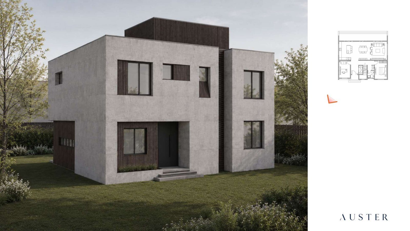 B2 — interiores — vivienda industrializada AUSTER, vista 13